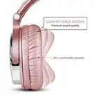 OneOdio Pro 10 Pink DJ Headphones Dynamic Bass Wired Headset For Studio Audio Mixer Equipment