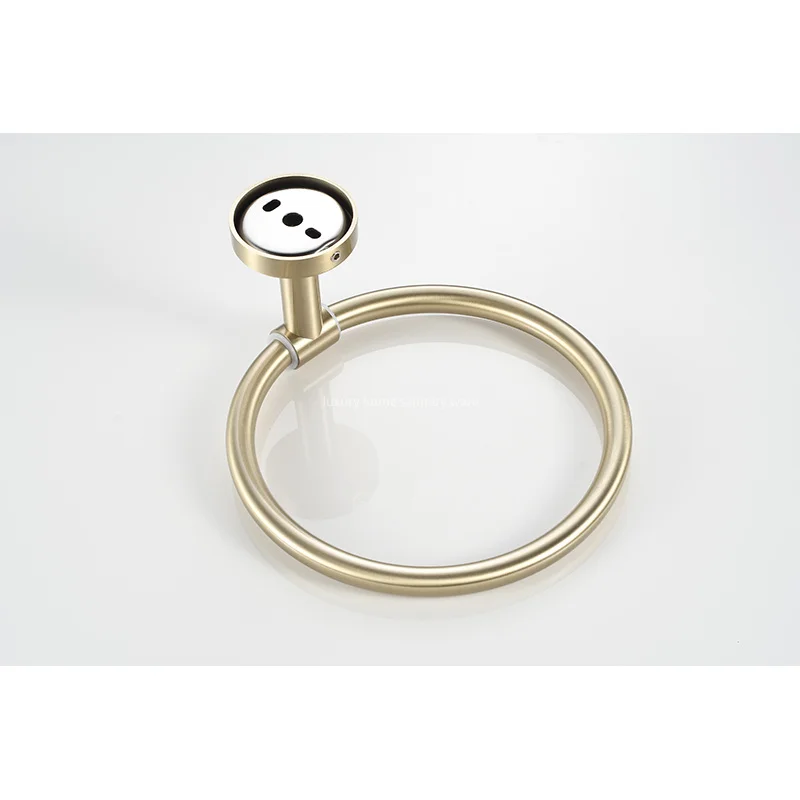 product hot selling latest minimalist design fashion bathroom accessories bathroom gold towel ring-7