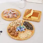 Bamboo Hot Sale Eco Friendly Tableware Food Bamboo Square Dinner Plate For Kitchen
