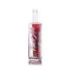 Wholesale Low Price High Quality Exquisite Paper Label Glass Wine Bottle Colorful Bottels.