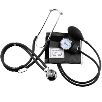 HONSUN HS-50D Customization Colored BP Meter Upper Arm Aneroid Sphygmomanometer  With Rappaport Stethoscope
