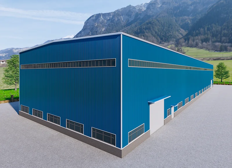 Custom Design Steel Building Structure Warehouse From China for Storage factory
