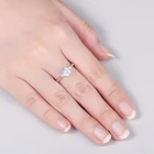 Silver Tonglin Unique Bijoux Femme TL-260 Engagement Wedding Ring Designs For Girls