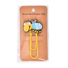 Clip Hot Selling Multi-colored Bee Shape Custom Logo Paper Clip Book Mark