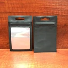 3 Bags Gram Bag Hemp Sealed Bag Matte Black 3 Side Seal Shape 3.5 Custom Zip Lock Bags Hemp 7 Gram 3x4 Mylar Bag