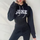 Women Hoodie Hoodies Custom Plain Women Clothing Streetwear Cropped Top Hoodie Woman Crop Hoodies Logo