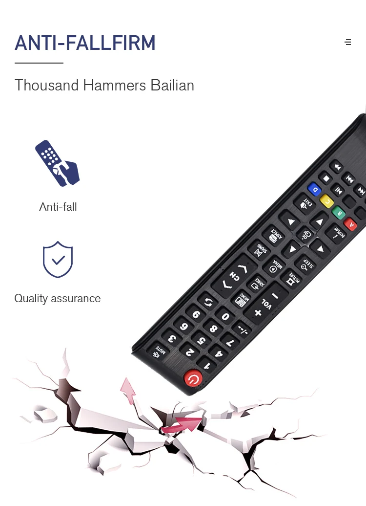 Aa5900622a Aa5900714a Replace Tv Remote Controller Plastic Smart