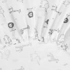 Sheet Animal Party Theme Baby Organic 100% Cotton Crib Sheet Baby Bedding Sheet Set