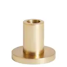 Metal Metal Decorative Candle Holder Brass Taper Candlestick Holder 2021 Home Decoration Gold Brush Metal Candle Holder