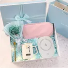 Creative Christmas Valentine's Day Constant Temperature Cup Scented Tea Dried Flower Gift Set