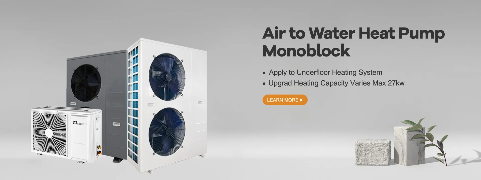 Air Source Heat Pump, R290, R32, 8kw, 10kw - detail 2