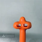 Drain Ce Ce Hot Sale Silicone Coated Disposable Latex Drain Mushroom Malecot Catheter With CE