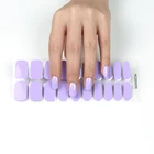 Hot Sale Popular Custom Must Be Used With The VU Lamp Semi Cured Gel Nail Stickers