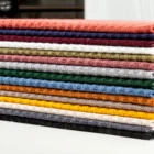 Custom Print 67.2% Polyester 28.8% Rayon 4% Spandex Waffle Bedding Fabrics