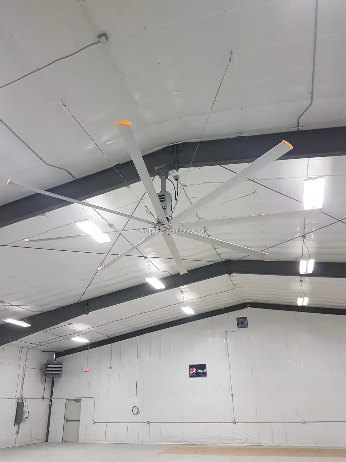 Ceiling Fan, 6.1m, HVLS, 1.5kW, Aluminum - detail 14