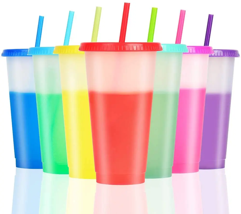 70 Plastic Drinking Cup 0,4 L Reusable Drinking Cups Party Mugs Cups 7 Colours NEW 