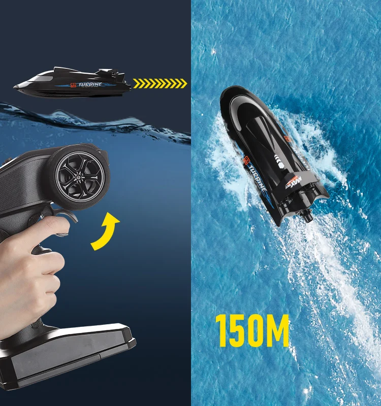 Flytec Flash V009 2 4g Mini Jet Boat 150m Long Distance High Speed Boat