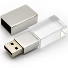 Flash Free 2.0 Creative Transparent USB Flash Drive 3.0 0 Crysta Custom Free Proofing LOGO