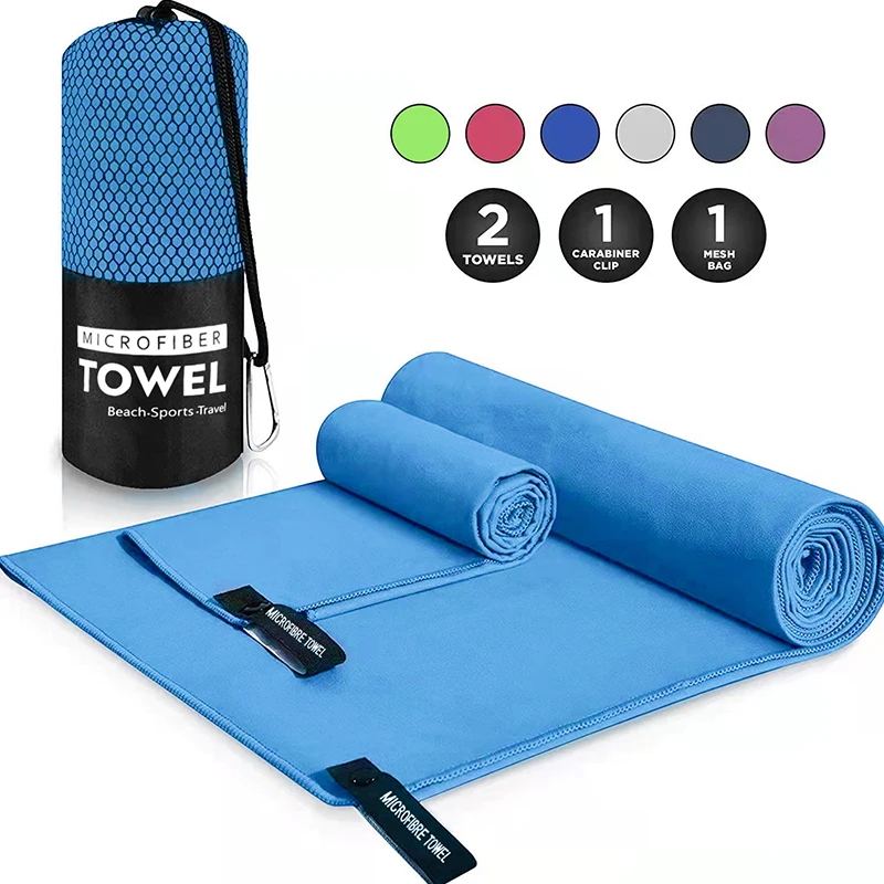 Hot Sale High Quality Customized Microfiber Travel Promotional Gym Towel With Logo