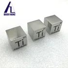 Titanium Titanium 25.4mm Titanium Cube Titanium Block Cube Stock For Sale