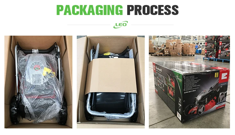 Packaging Process of Lawn mower