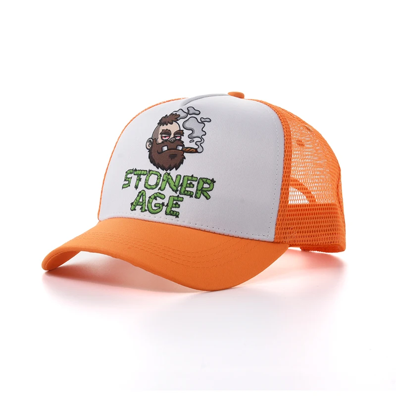 orange trucker hat wholesale