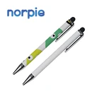 Capacitive Touch Screen Metal Ballpoint Pen Sublimation Pen Touch With Shrink Wrap