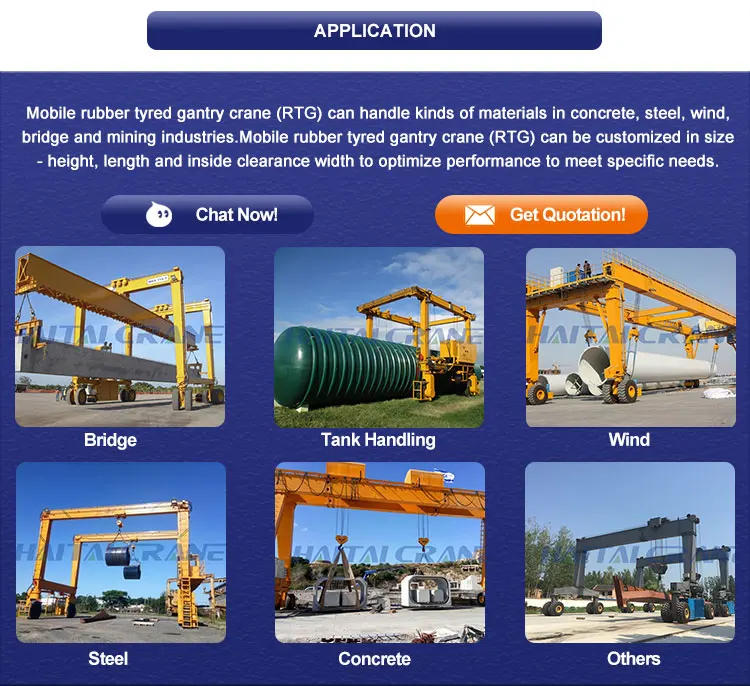 Ce/iso Standard Steel Structure 40ton Container Crane Used For Sale