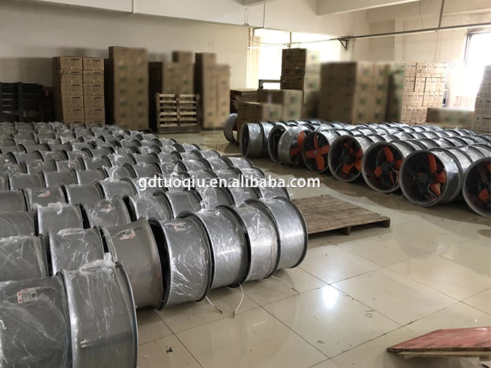Powerful Air Cylindrical Fan, Axial, 110V, Electric - detail 20
