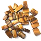 Tiger Stone Natural Tiger Eye Crystal Polished Aquarium Stone 2-4cm Tumbling Stone Rolling Stone