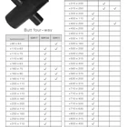 Hdpe Big Size PE Buttfusion Fittings HDPE Plastic Butt Fusion Fittings 4 Way Reducing Cross For Water