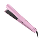 Irons Hair Hair Irons 2 In 1 Tube LED Titanium Custom Flat Irons With Private Label Best Hair Straightener