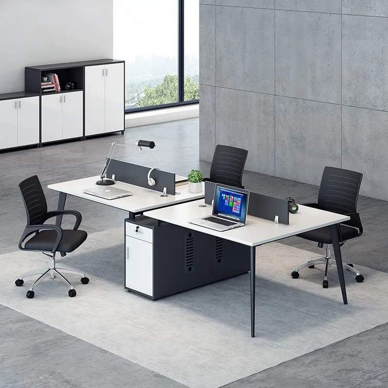Computer Modern Adjustable Luxury Pc Wooden Furniture Manager White Table Executive Office Desk