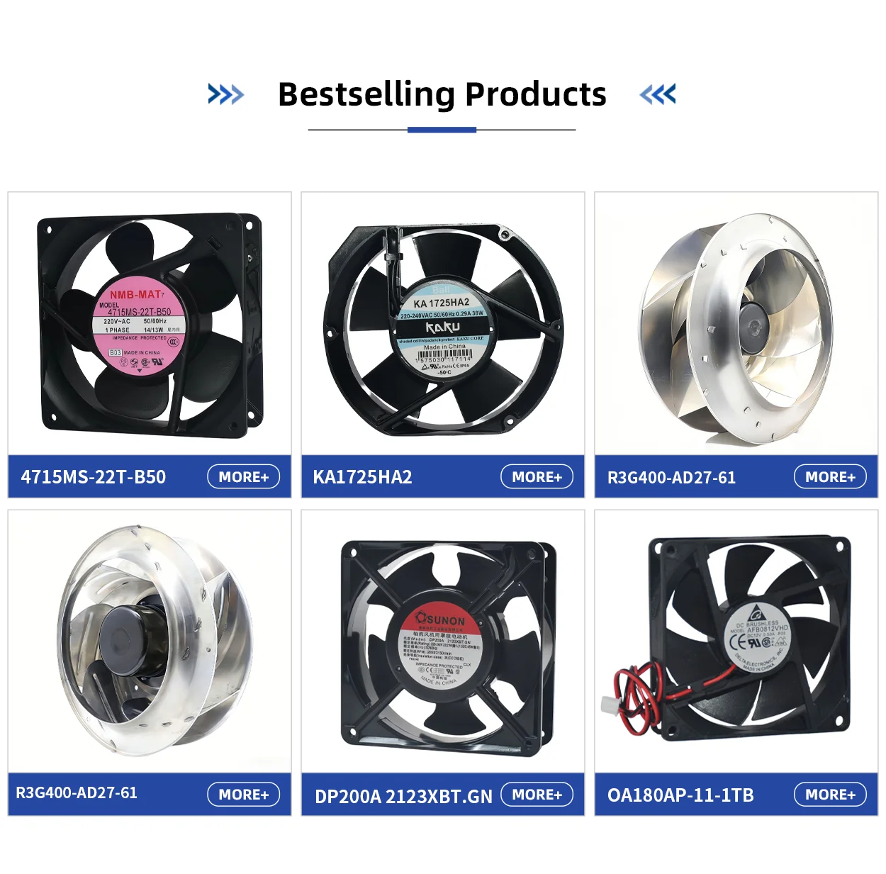 Axial Flow Fan, NMB, 4715MS-20W-B50, 200V, 12038 - detail 14