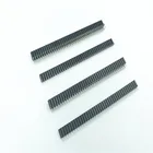 Connector Round Round Connector 2.54mm Pitch Sip Ic Socket Connector Female Header Round Pin H 7mm 1*40/2*40