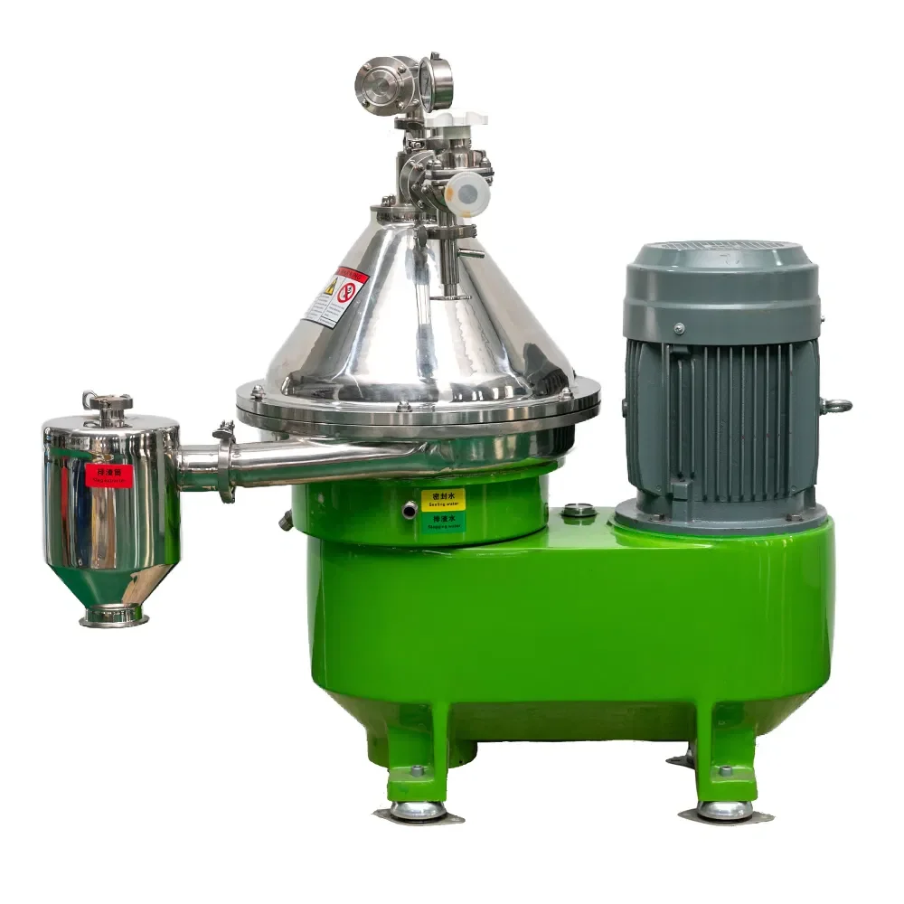 New Design Disc Centrifuge Machine Alcohol Distillation Equipment Three-Phase Mixture Separator