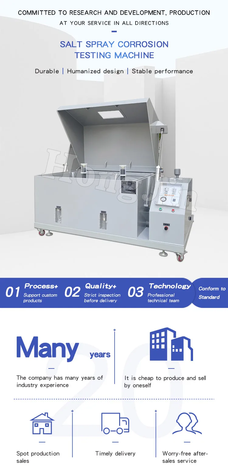 Programmable Touch Screen Salt Spray Test Chamber Salt Spray Chamber