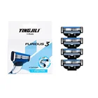Blades Razor Blade 3 Blade Free Sample 3 Blades Razor Replacement Refill Shaving Cartridge Razor Blade