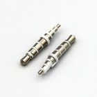 Stereo Audio Jack Audio OEM Mount 4 Pole Earphone Aux TRS TRRS Connector Stereo 4 Pin DIY Headphone 3.5mm Audio Jack