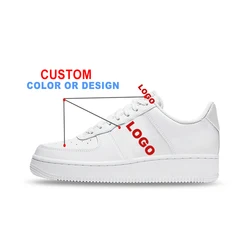 Custom Own Logo Designer Luxury Tennis Factory White Calf Leather Vintage Basketball Sport Casual Trainer Sneaker Shoes For Men