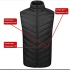 Vest Cotton Cotton Factory Wholesale Smart Heating Vest With Heating Usb Charging Men's And Women's Waistcoat Cotton Vest
