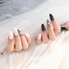 Polish Waterproof Shining Colors Frosted Detachable Wearable Nails Polish Flash Powder Nails Tips