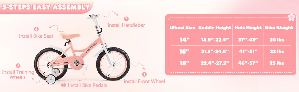 product 2025 new design 14 16 18 inch high quality steel rims kids bike single speed with ordinary pedal foot brake-5