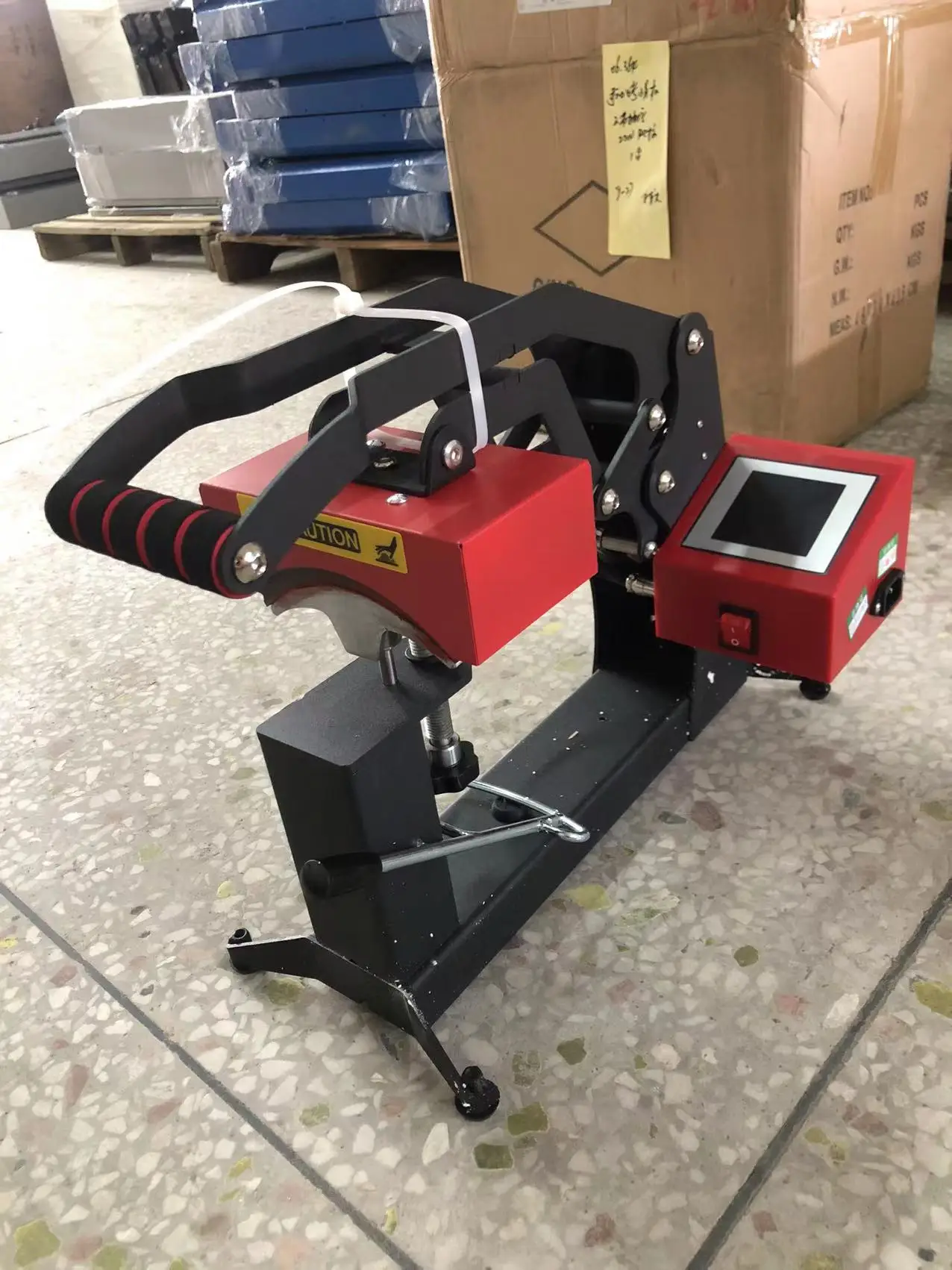 product 14589cm baseball hat digital heat press transfer printing machine hat heat press machine-6