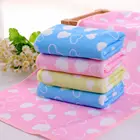 Towels Towel Kids Second Hand Bath Towels 25*50cm Children Face Towels Microfiber Printed Hand Face Towel For Kids