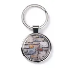 Keyring Manufacturer Custom Metal Round Laser Logo Unusual Best Friend Beautiful Keyring
