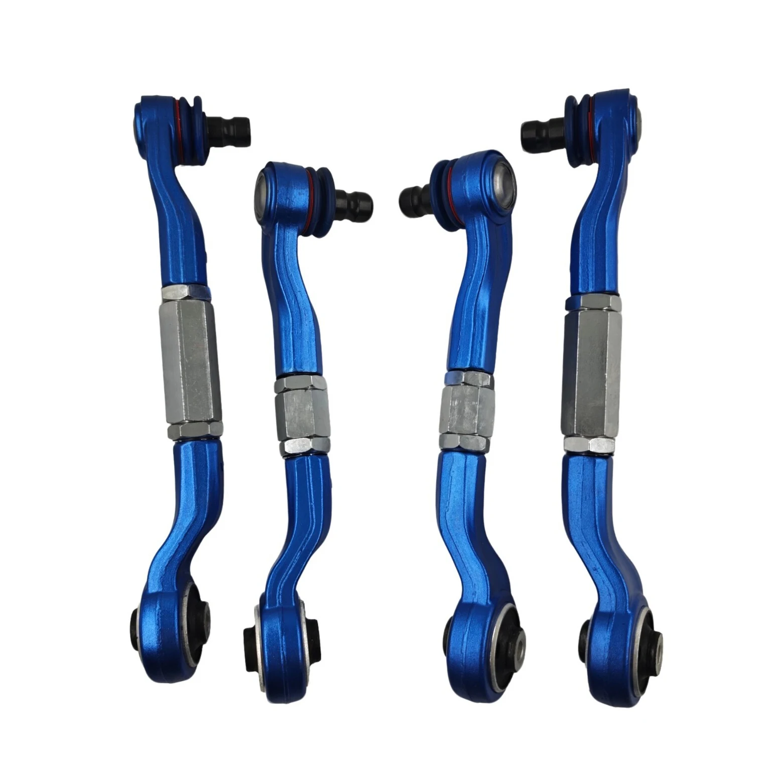 product aluminum adjustable front camber toe control arms for audi a4 a6 a8 s6 s8 phaeton-5