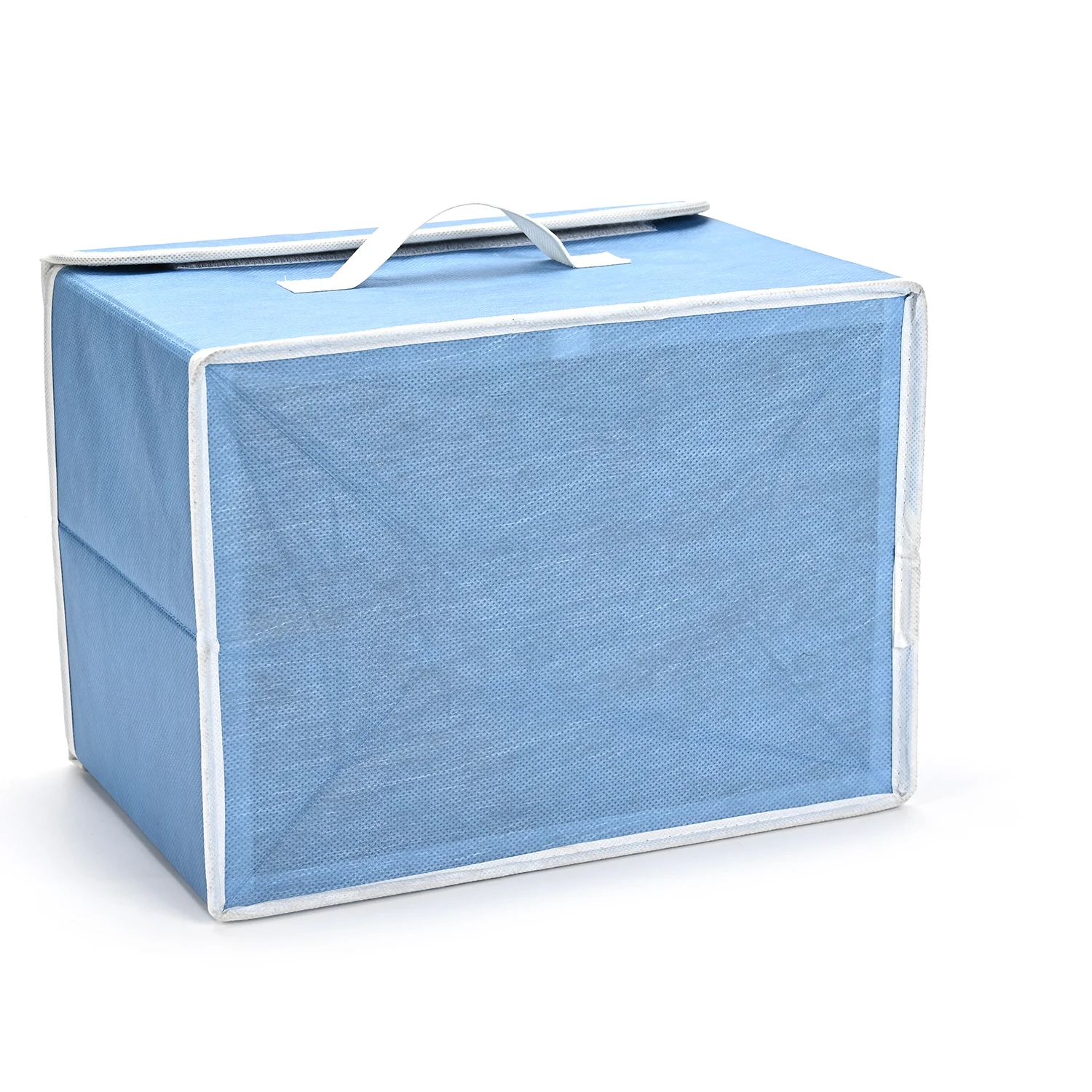 Non-Woven Foldable Storage Box With Cover, Which Can Be Used to Receive Clothing, Quilts, Food and Books supplier