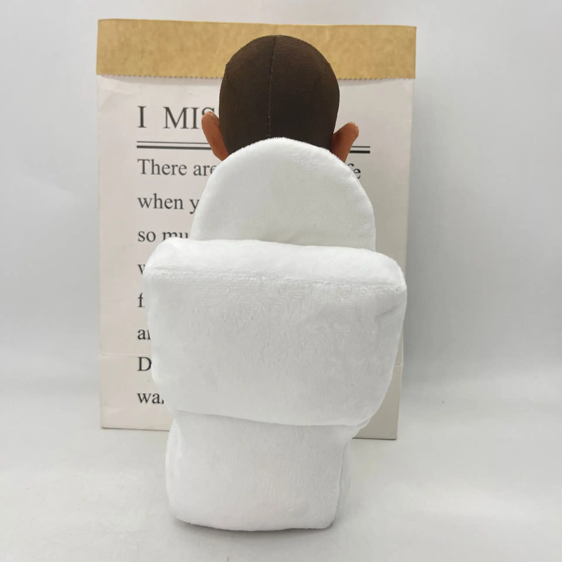 New Anime Doll Skibidi Toilet Man Custom Anime Plush Doll Skibidi