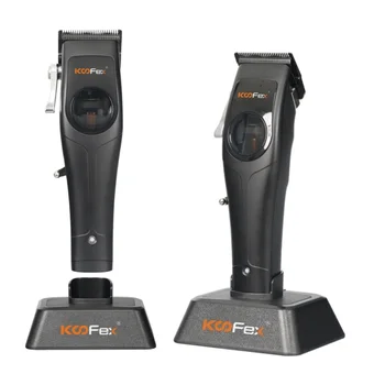 KooFex High Torque Hair Clipper 10000 RPM Vector Motor Barber Clipper With Charging Stand Premium Barber Machine